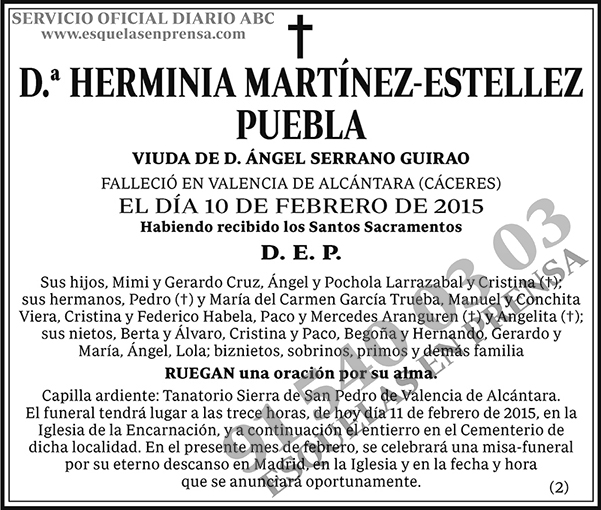 Herminia Martínez-Estellez Puebla